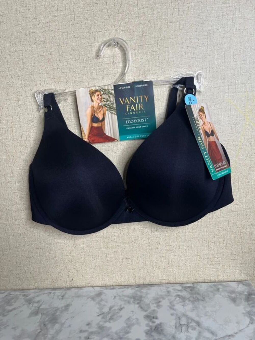 Vanity Fair Push-up Bra size 38C black